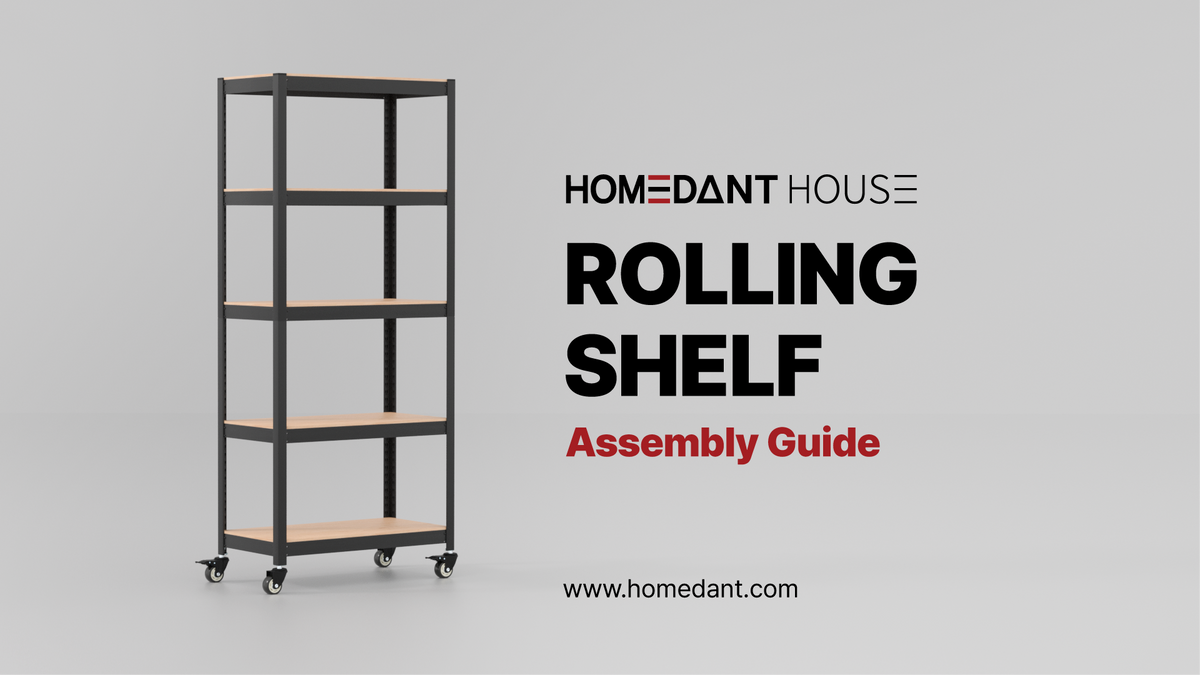 [HOMEDANT HOUSE] Rolling Shelf