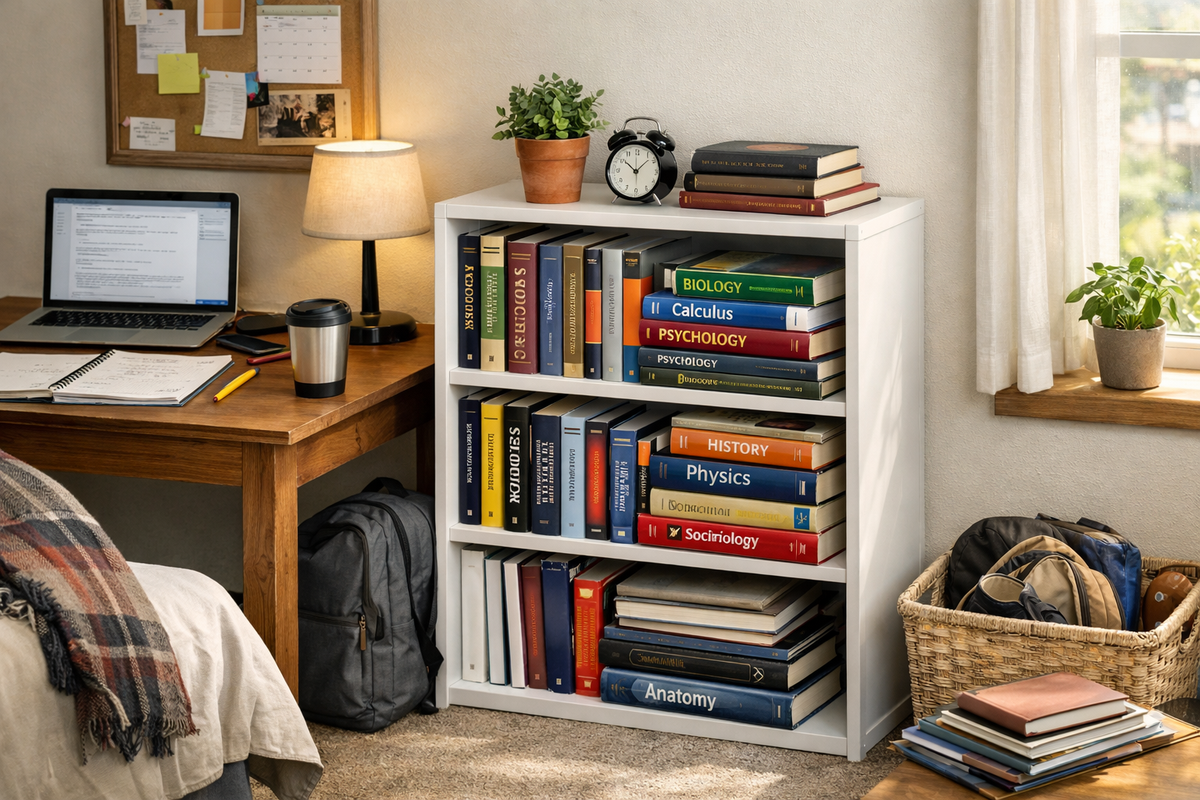 Textbook Storage: Is a Compact Shelf the Right Fit?
