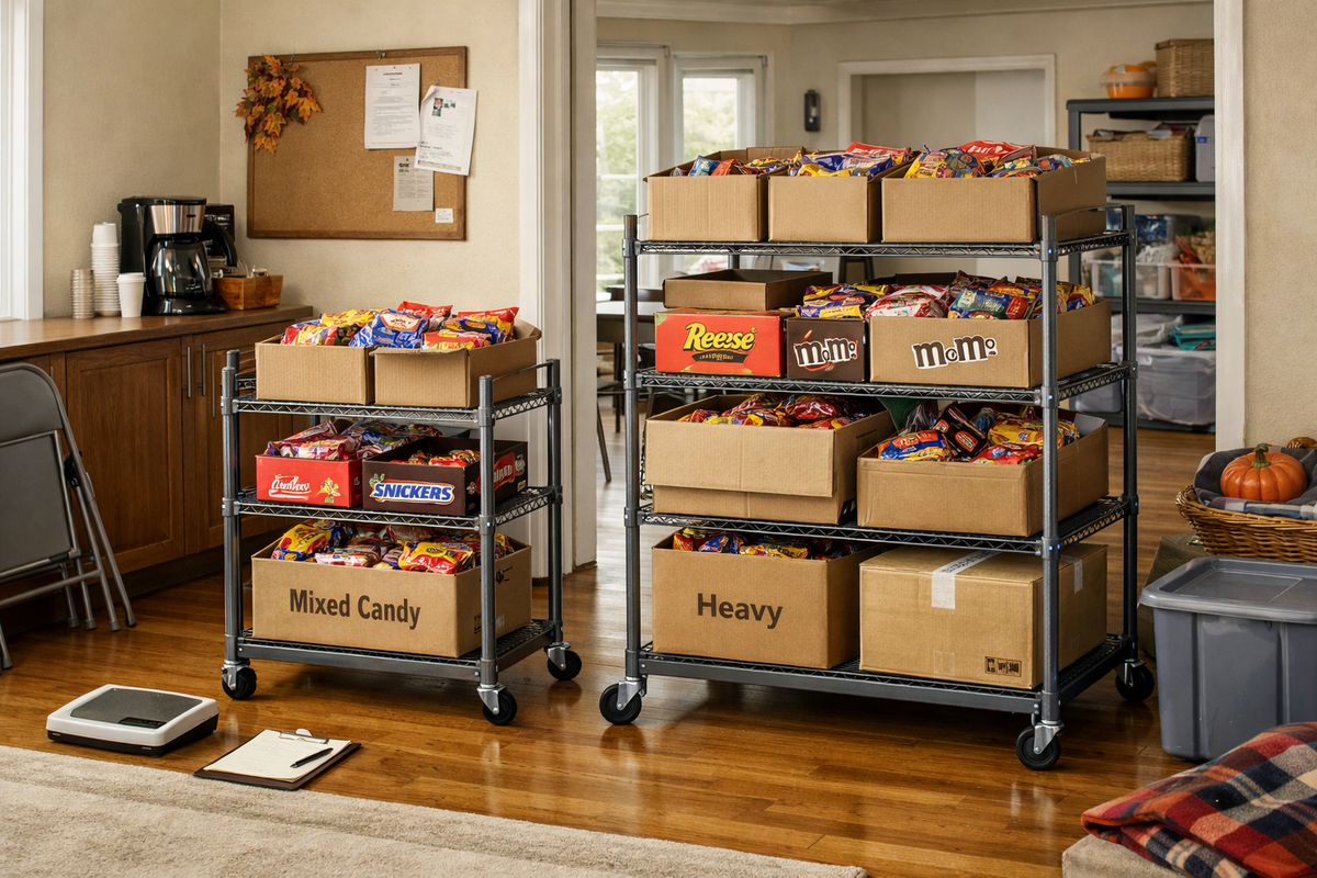 Candy Drive Storage: Which Rolling Shelf Fits Best?