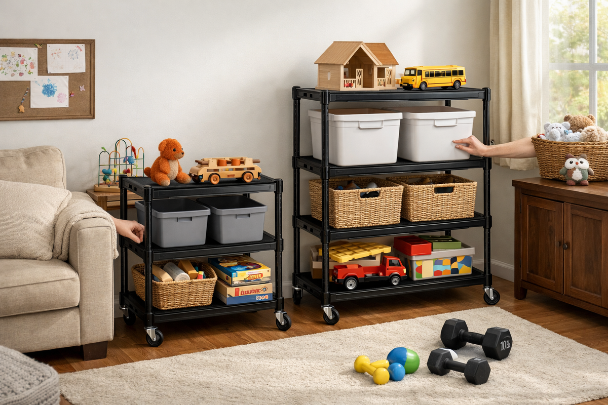 Toy Rotation Storage: Which Rolling Shelf Fits?