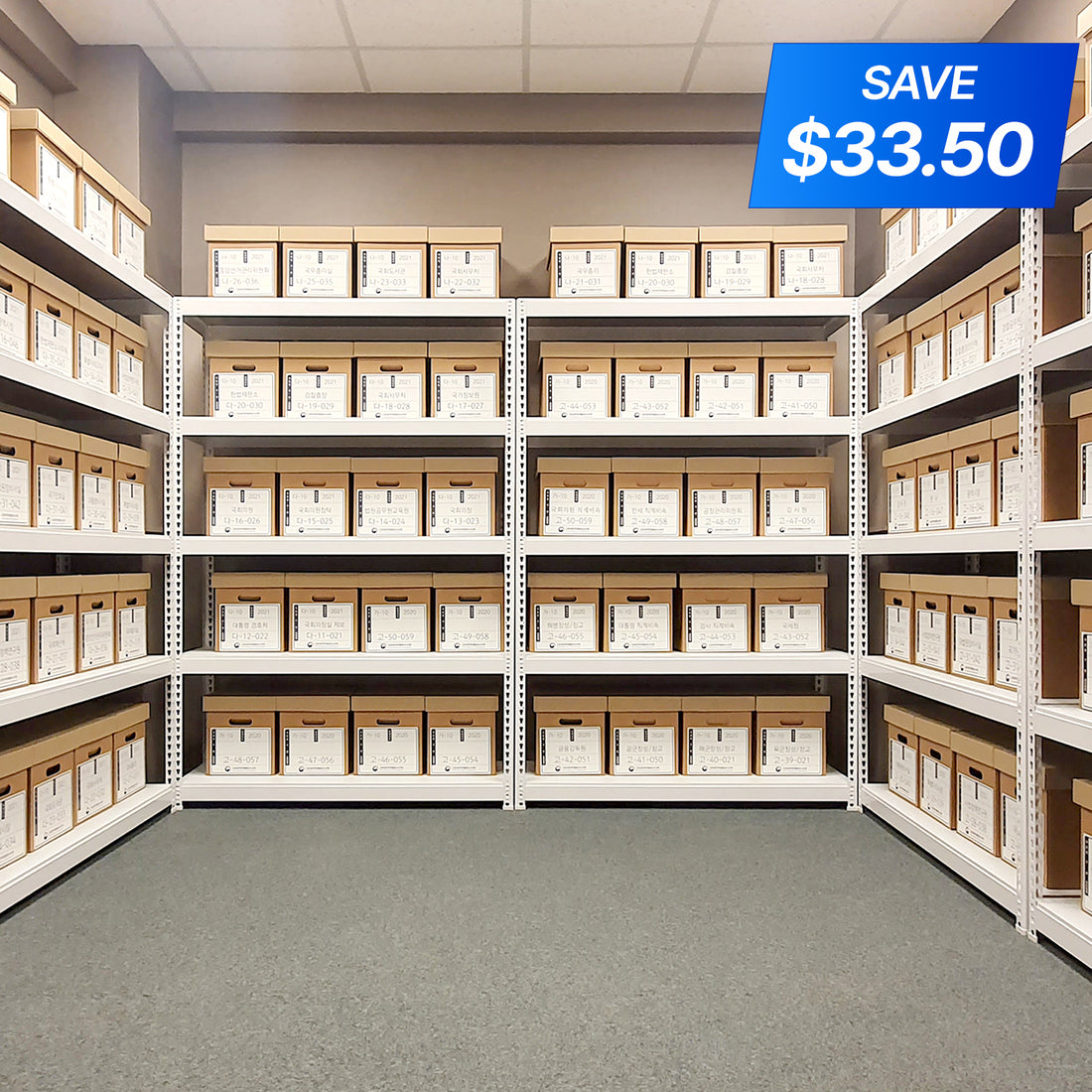 <a href="/products/ss126018z-5w" title="47.7"W Extra Deep HOMEDANT 5-Tier Heavy Duty Shelf, White"><strong>$161.49</strong> -17.2%</a>