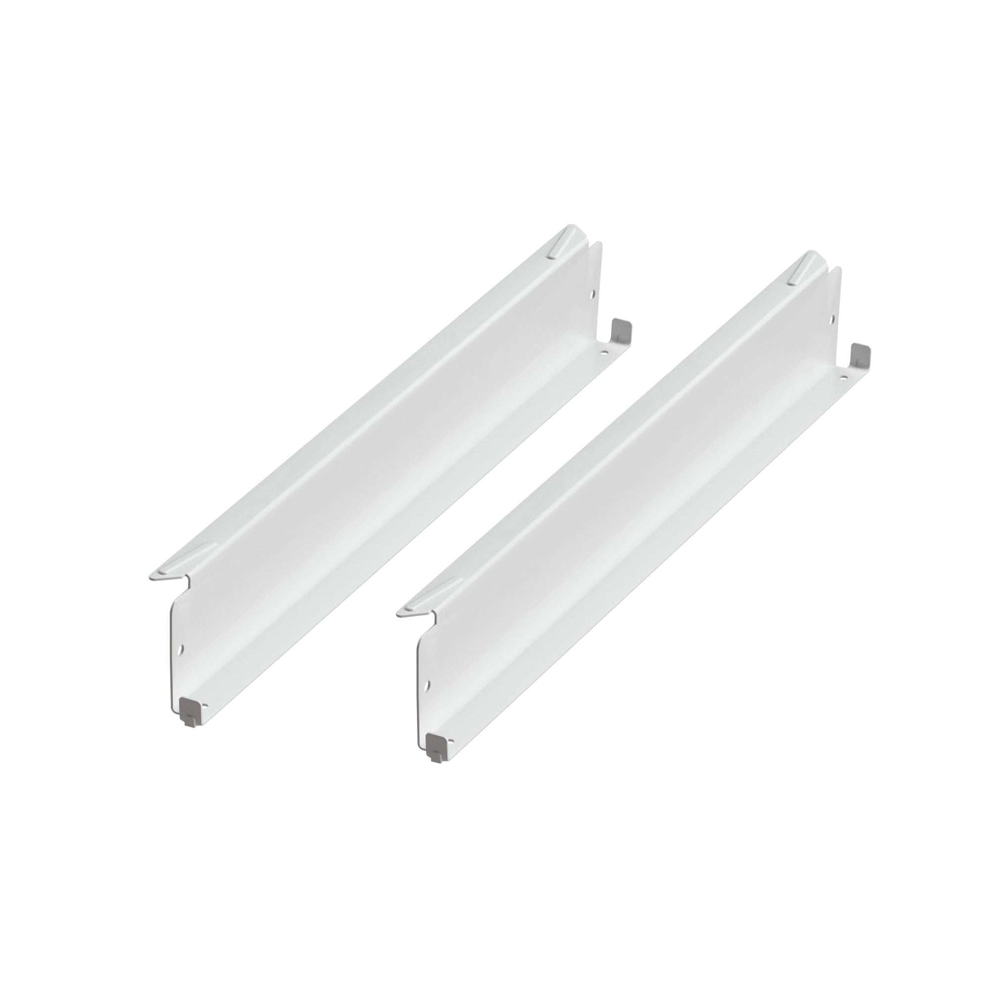 LiftBeam(Z-Type) 400, White (Powerful Load-Bearing Boost for Shelf Boards)