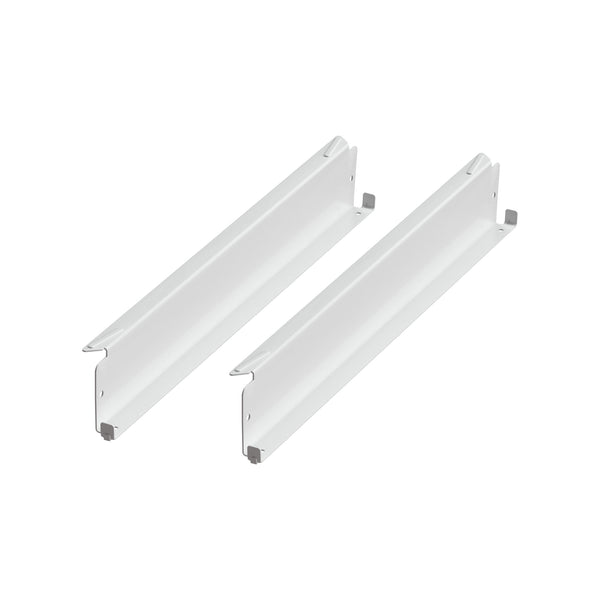 LiftBeam 18 White – Fits 18.2″–18.5″D (Boosts Load Capacity), 2Pack