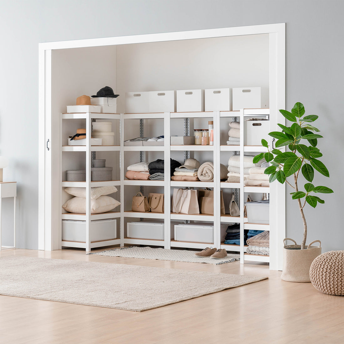 <a href="/products/hs604015-5w" title="24.4"W HOMEDANT HOUSE 5-Tier Standing Shelf, White"><strong>$85.49</strong> -28.8%</a>