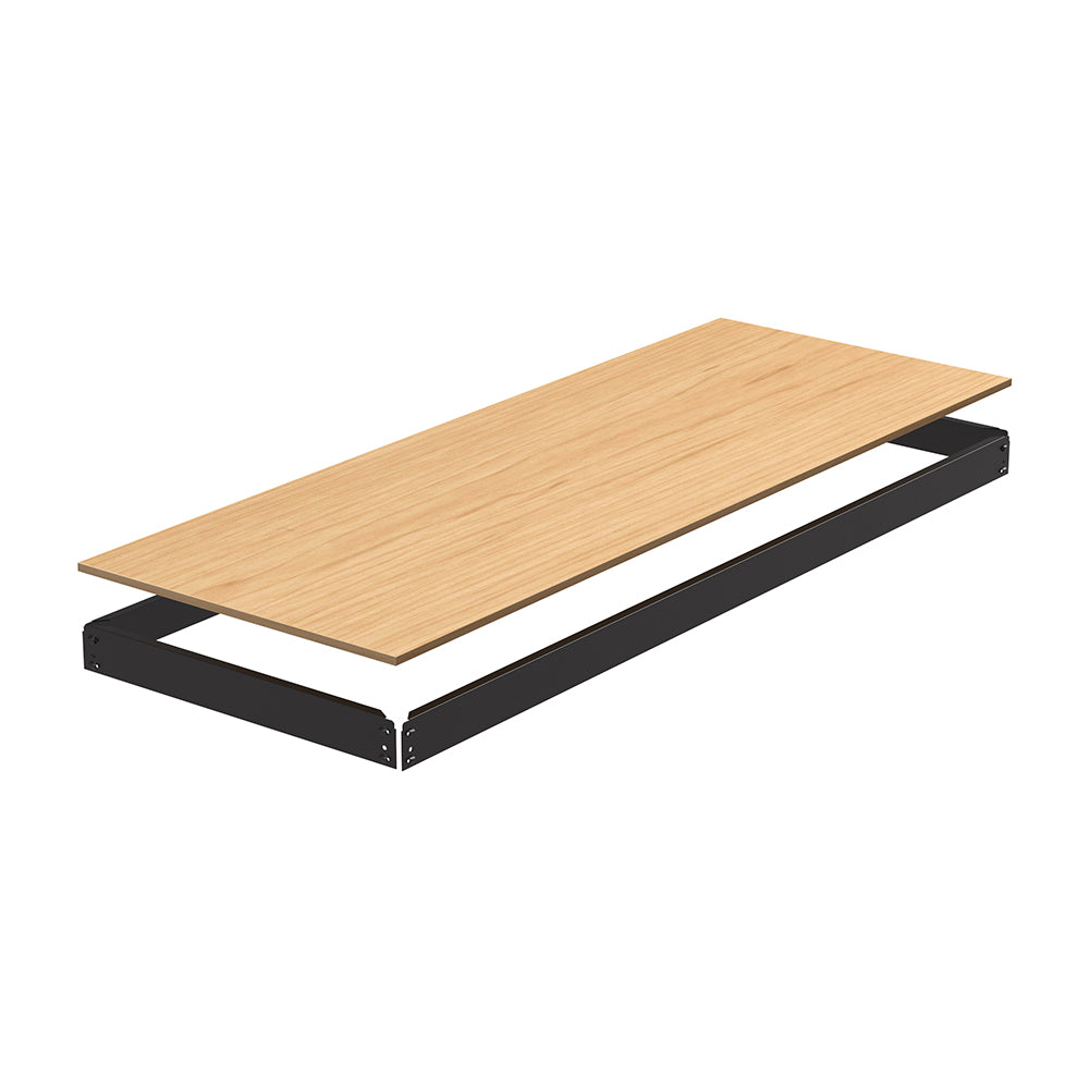 Extra Shelf, HOMEDANT 47.7"W x 18.2"D, Black