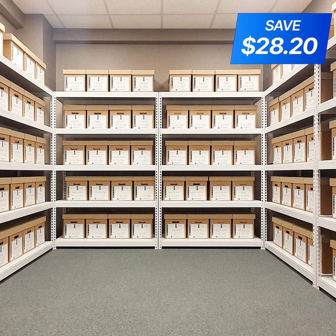 <a href="/products/ss124518z-5w" title="47.7"W HOMEDANT 5-Tier Heavy Duty Shelf, White"><strong>$136.79</strong> -17.1%</a>