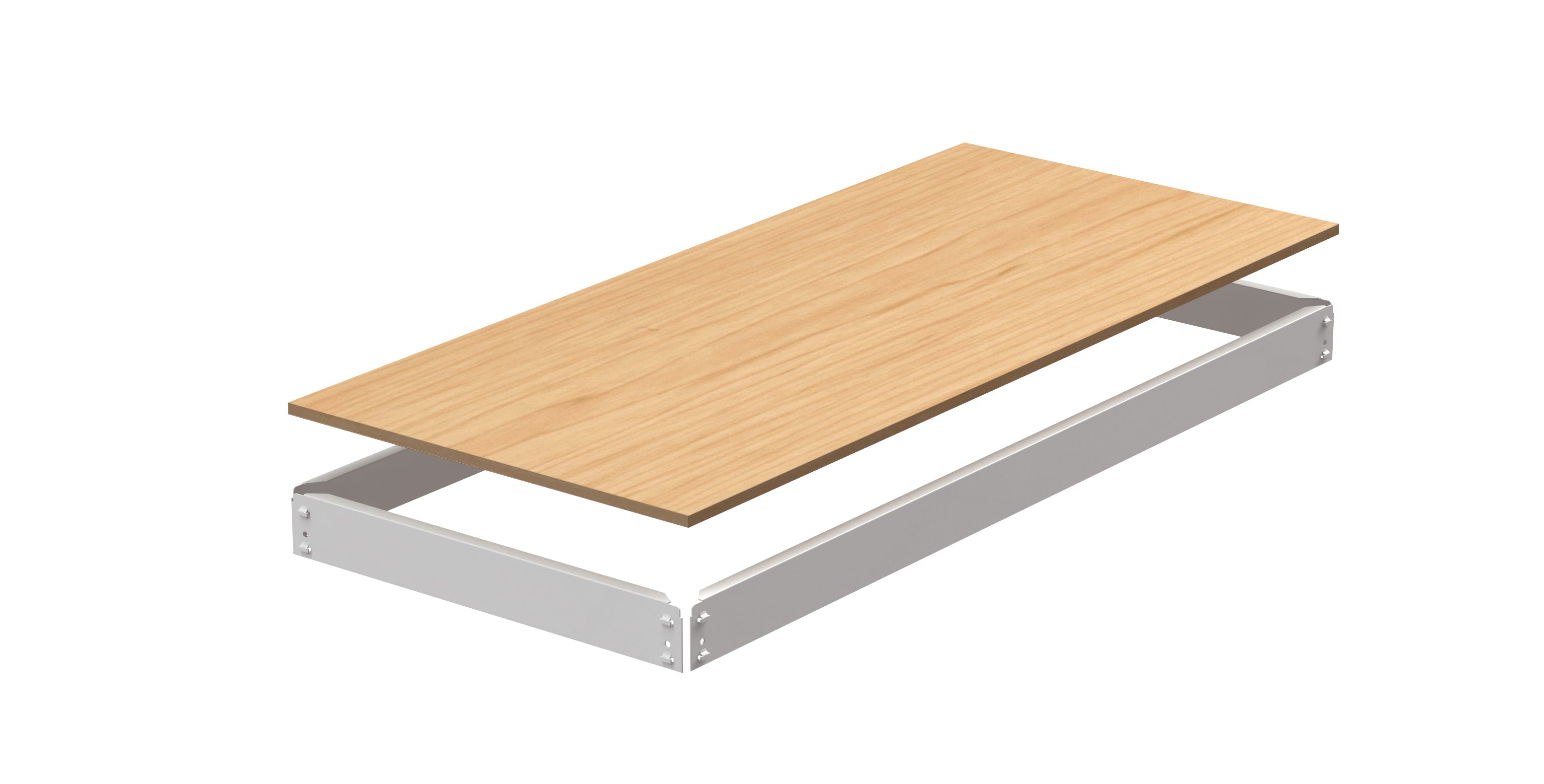 Extra Shelf, HOMEDANT 35.9"W x 16.2"D, White