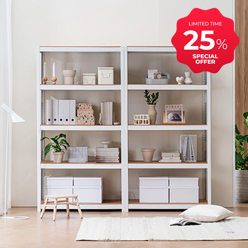 <a href="/products/hs904018-5w" title="36.2"W HOMEDANT HOUSE 5-Tier Standing Shelf, White"><strong>$104.99  </strong>-25%</a>