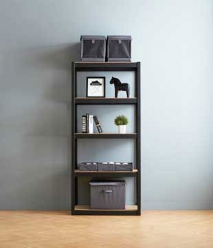 5 SHELVES W800 D400 H1800(900+900)mm